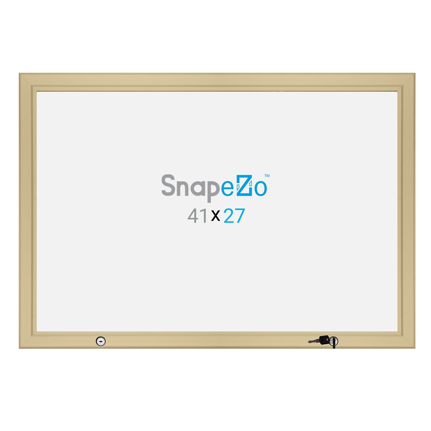 68.58 x 104.14 cm Gold Movie Poster Case 45MM SnapeZo®