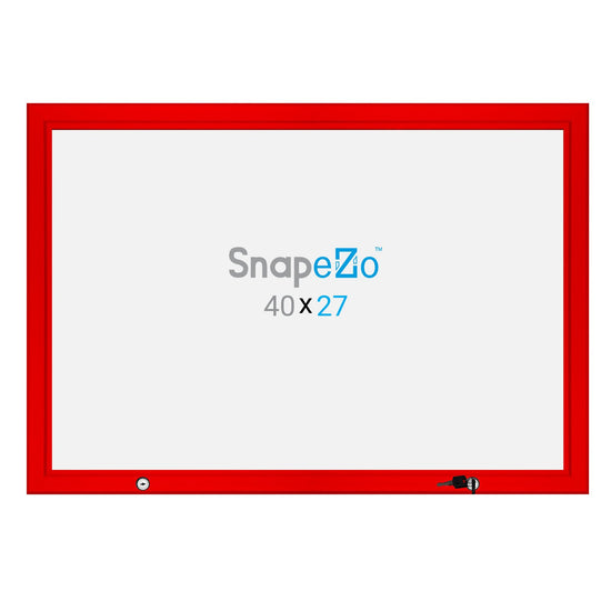 68.58 x 101.60 cm Red Movie Poster Case 45MM SnapeZo®