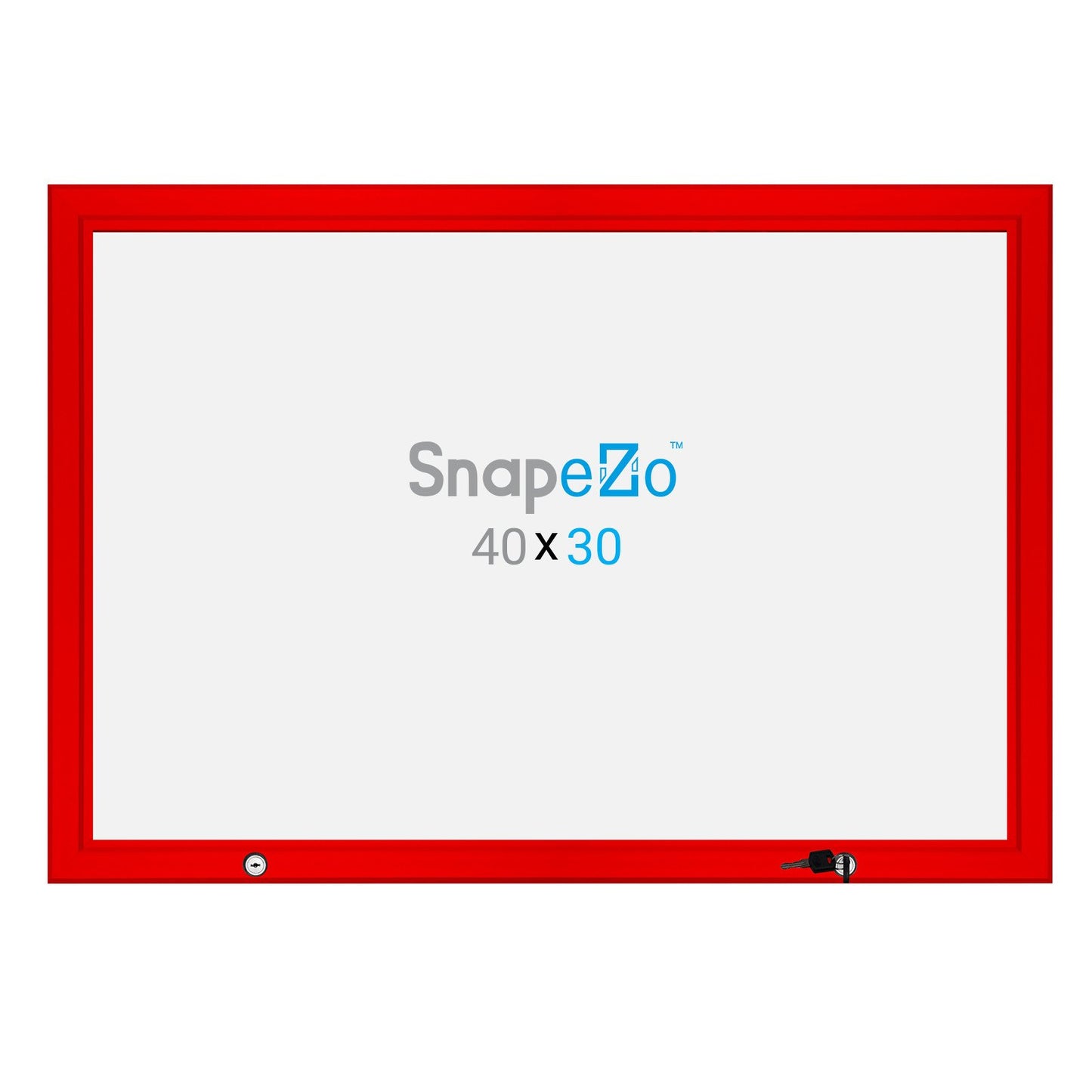 76.20 x 101.60 cm Red Movie Poster Case 45MM SnapeZo®