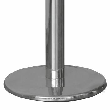 Soporte cromado para carteles - Doble cara - Perfil de 32 mm