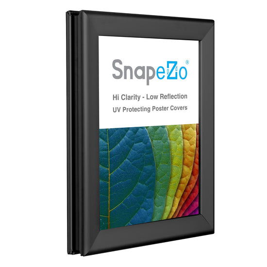 27.94 x 43.18 cm Black Double-Sided Poster Frame 32MM SnapeZo®