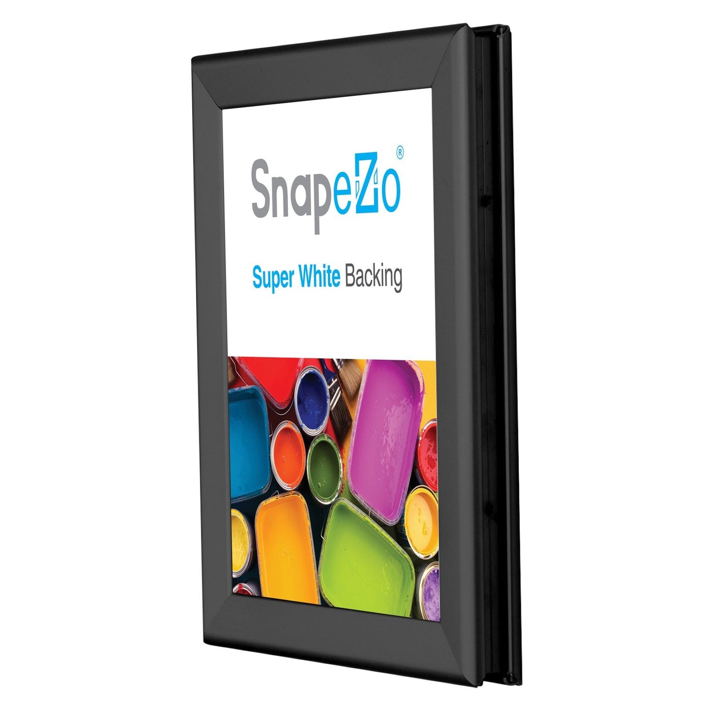 21.59 x 27.94 cm Black Double-Sided Poster Frame 32MM SnapeZo®