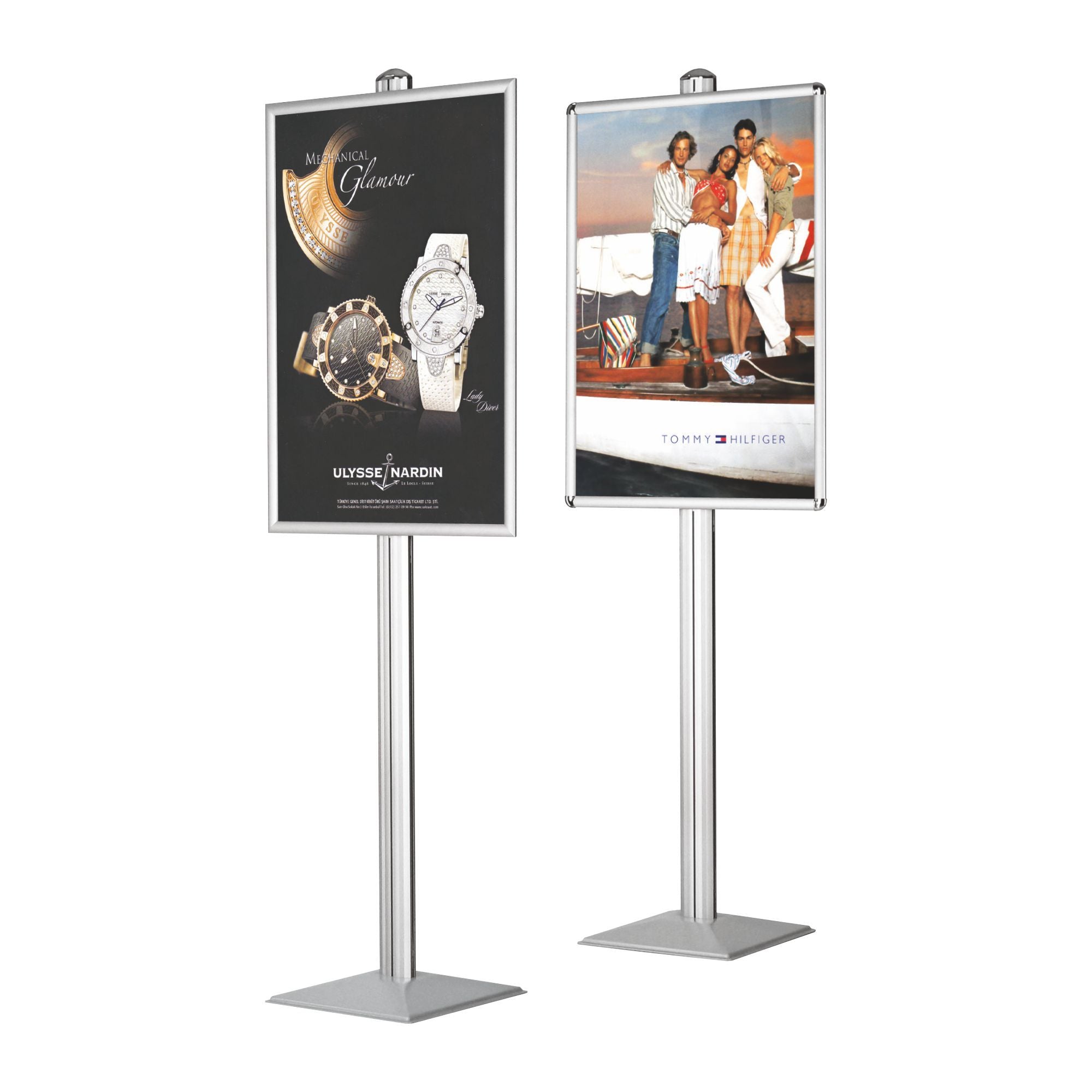 B2 Black Magnetic Swing Poster Holder – SnapeZo.Utility