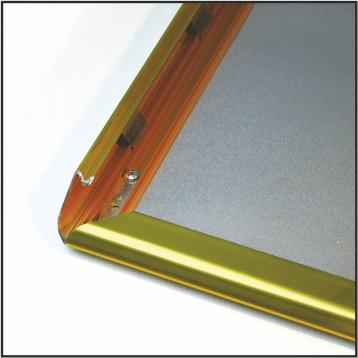 32 mm Gold Anodised Snap Frame