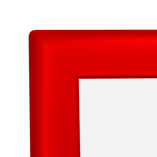 21.59 x 27.94 cm Red Lockable Snap Frame - 32MM Profile