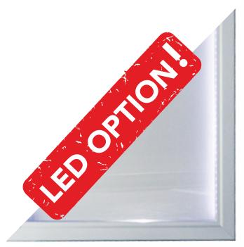 Maxi Notice Board Magnetic - with LED Light