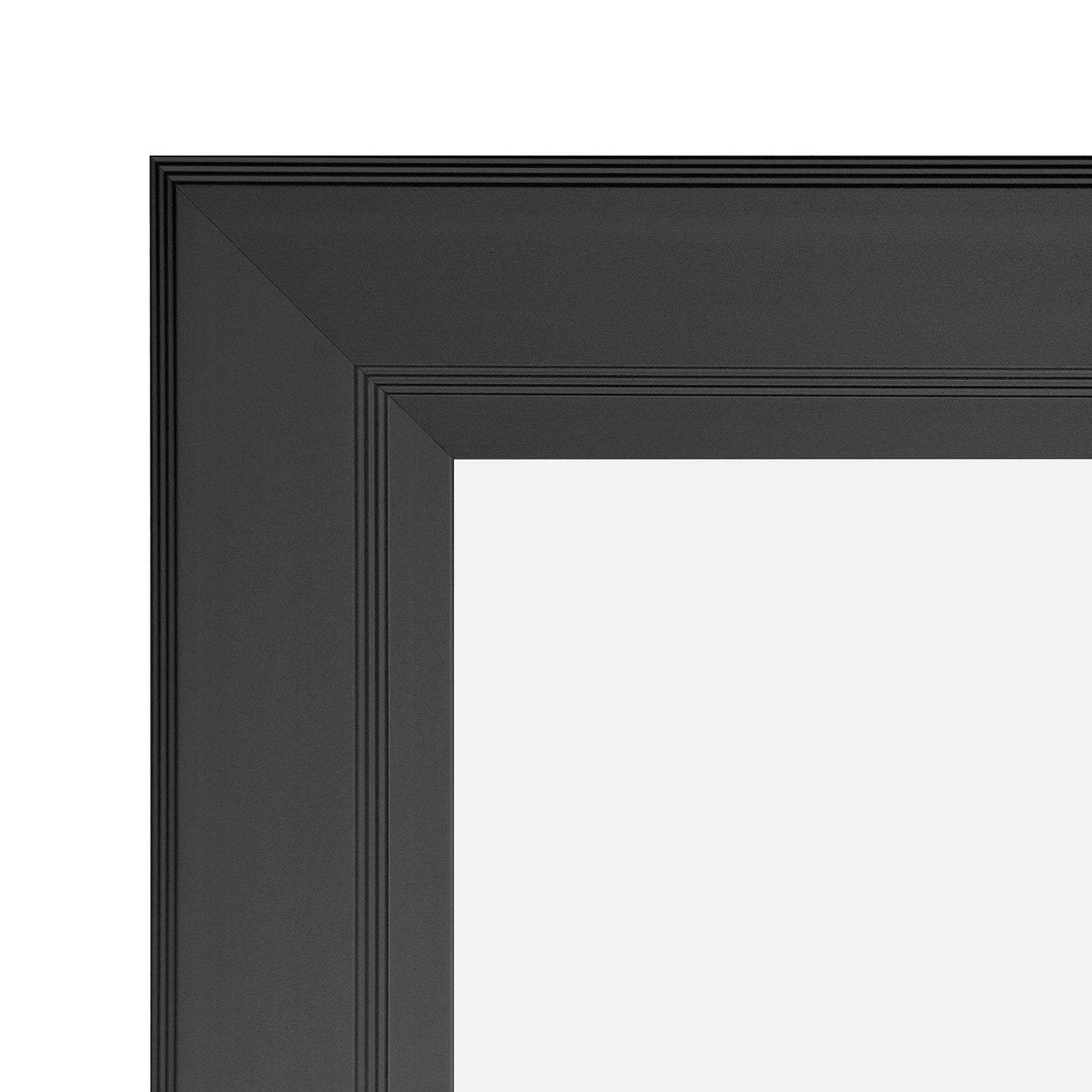 60.96 x 91.44 cm schwarze Posterhülle – 45 mm breites Profil