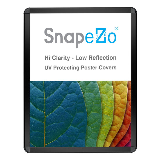 SnapeZo® 43.18 x 55.88 cm Black Round-Cornered Snap Frame - 32MM Profile