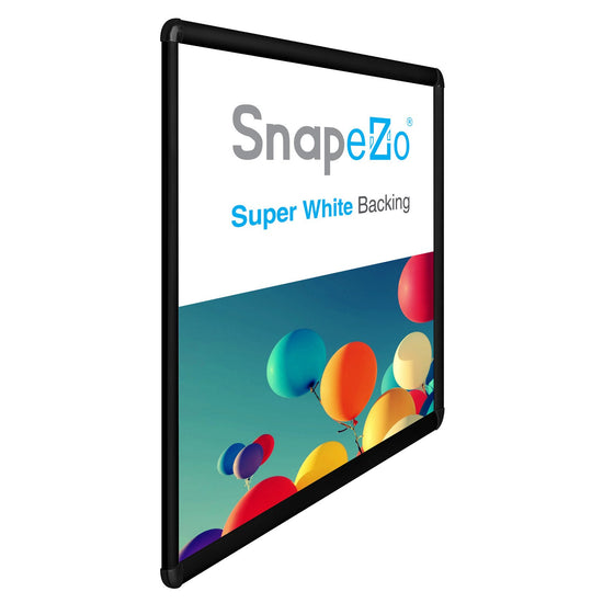 SnapeZo® 76.20 x 101.60 cm Black Round-Cornered Snap Frame - 32MM Profile