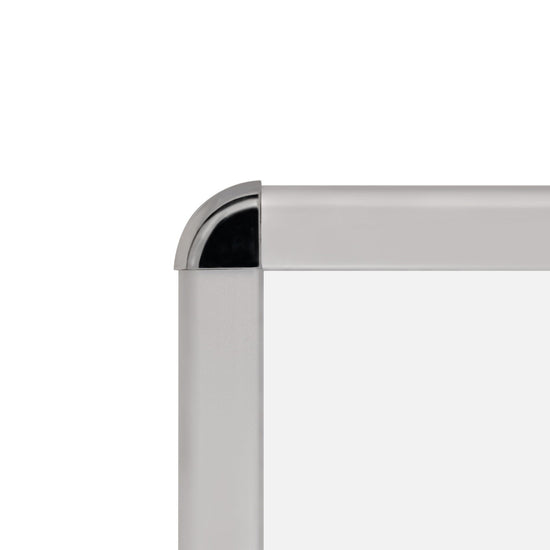 68.58 x 101.60 cm Silver Round-Cornered Snap Frame - 32MM Profile