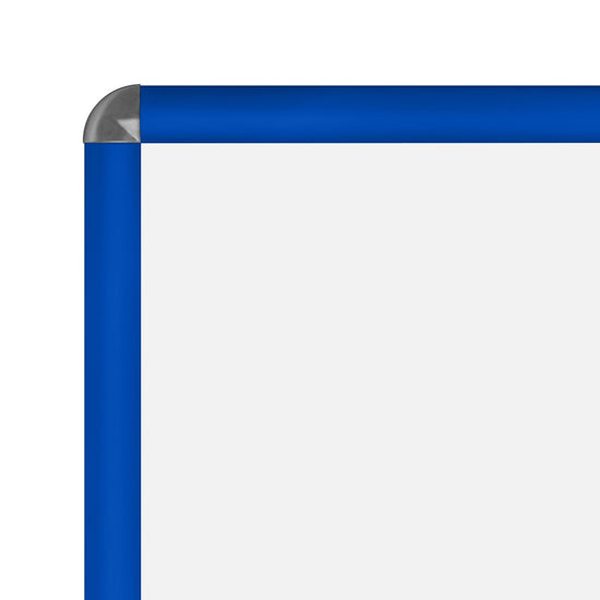 SnapeZo® 21.59 x 27.94 cm Blue Round-Cornered Snap Frame - 25MM Profile
