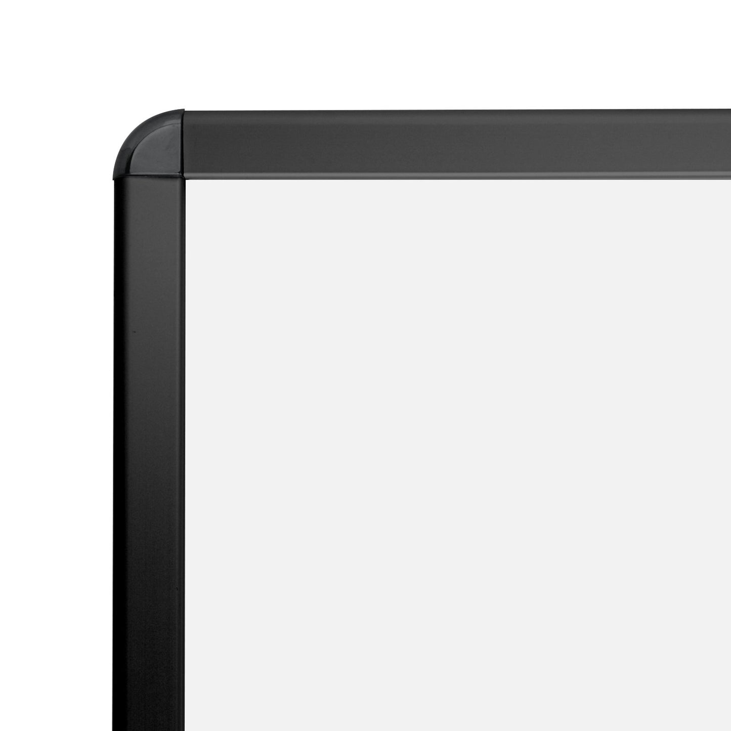 SnapeZo® 76.20 x 101.60 cm Black Round-Cornered Snap Frame - 32MM Profile