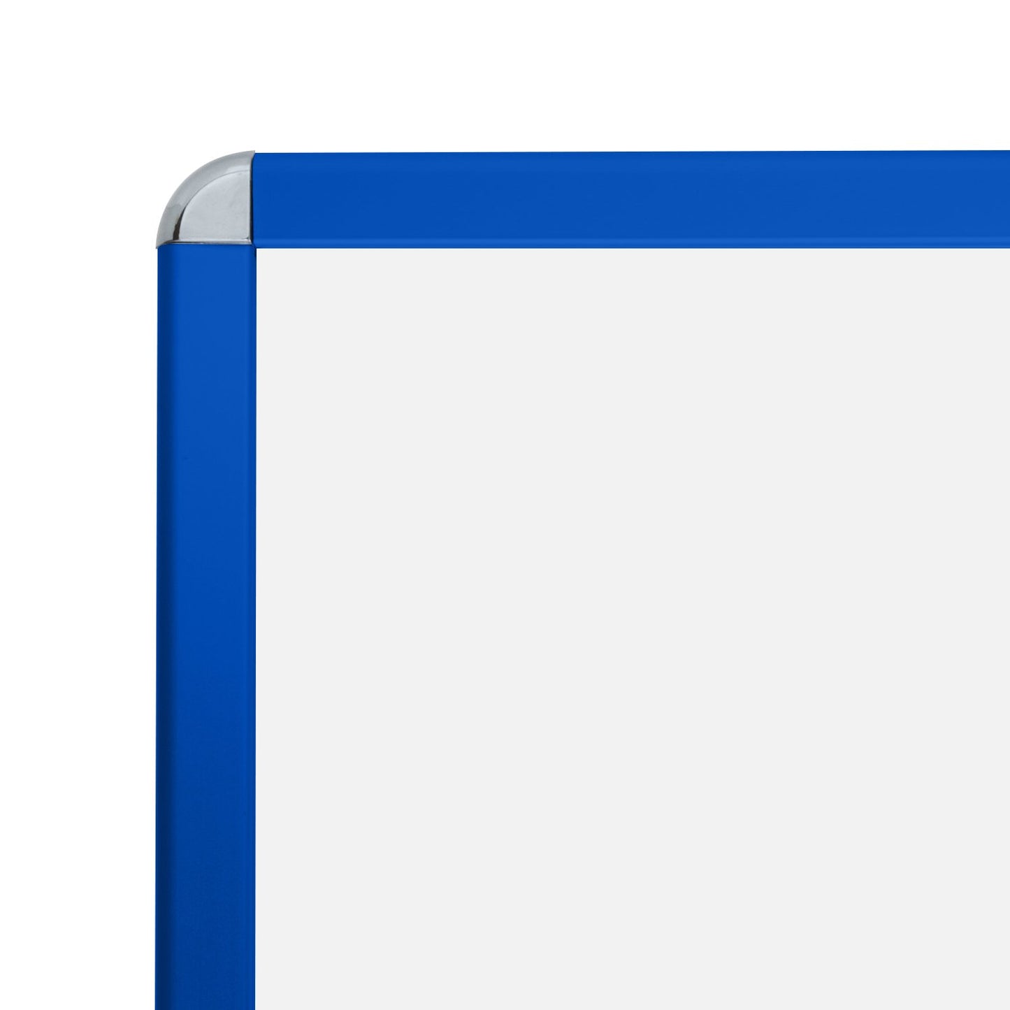 76.20 x 101.60 cm Blue Round-Cornered Snap Frame - 32MM Profile