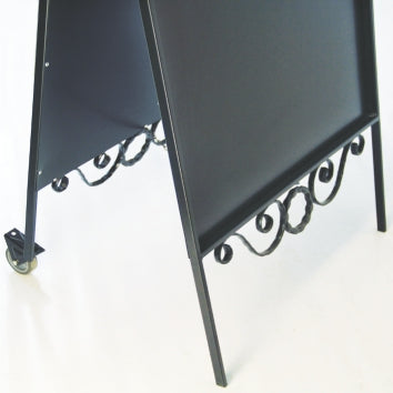 B2 Black Magnetic Antique A-Board