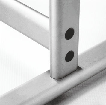 A1 Silver Stopper Swing with Round-Cornered Snap Frame - 32MM Profile