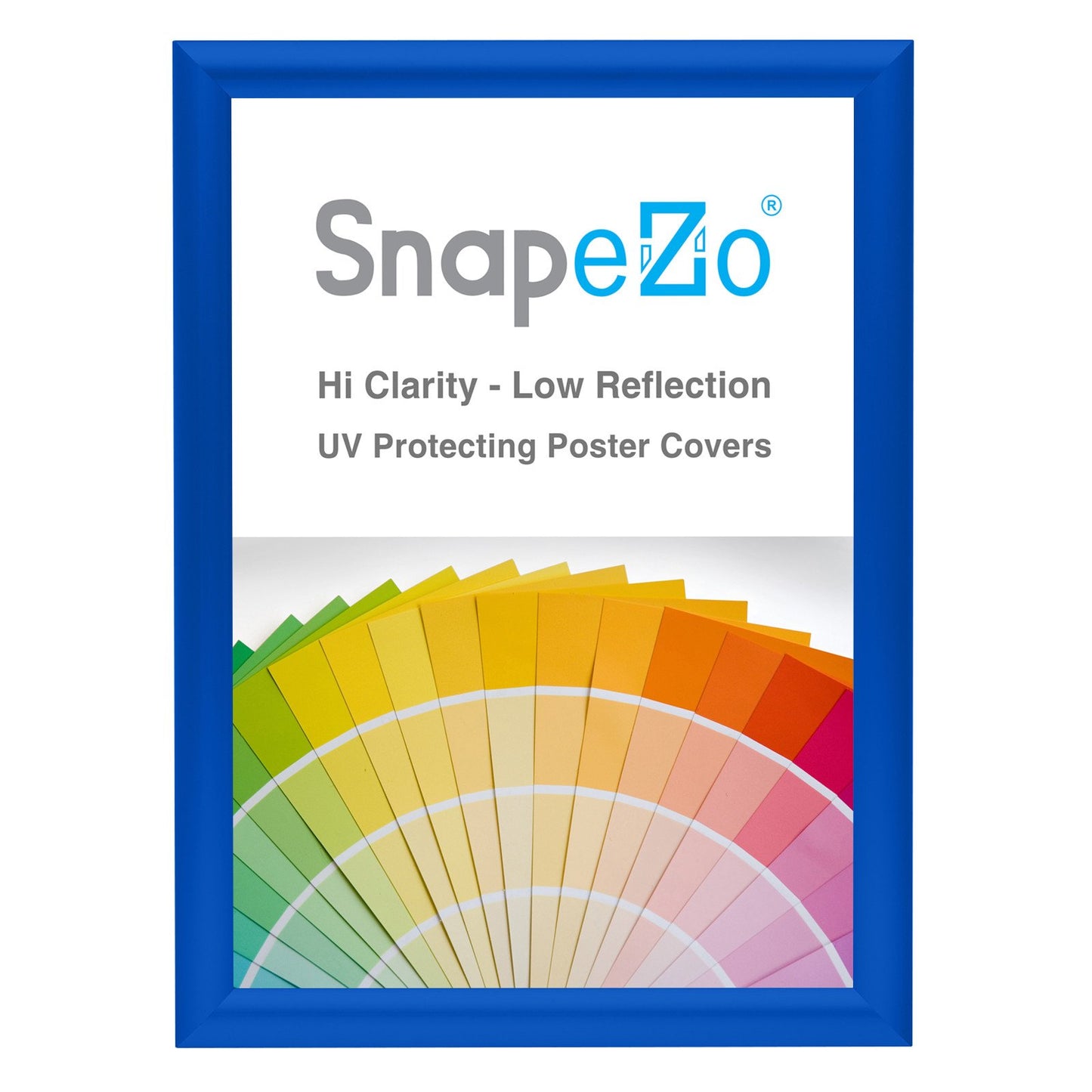 SnapeZo® A3 (42 x 29.7 cm) Blue Snap Frame - 25MM Profile