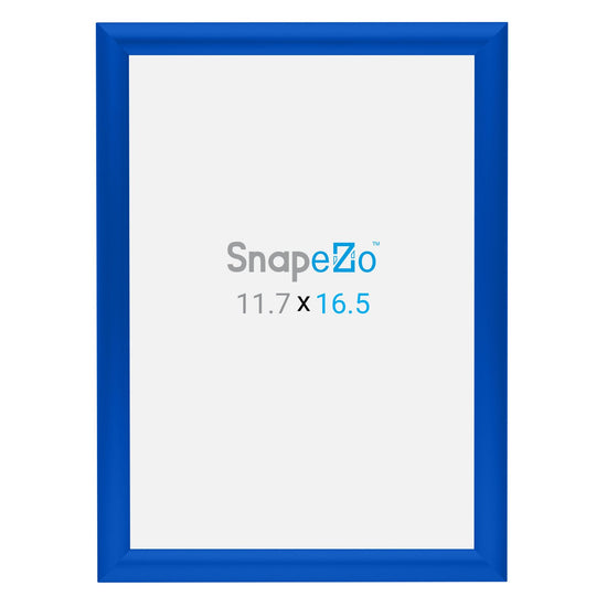 SnapeZo® A3 (42 x 29.7 cm) Blue Snap Frame - 25MM Profile