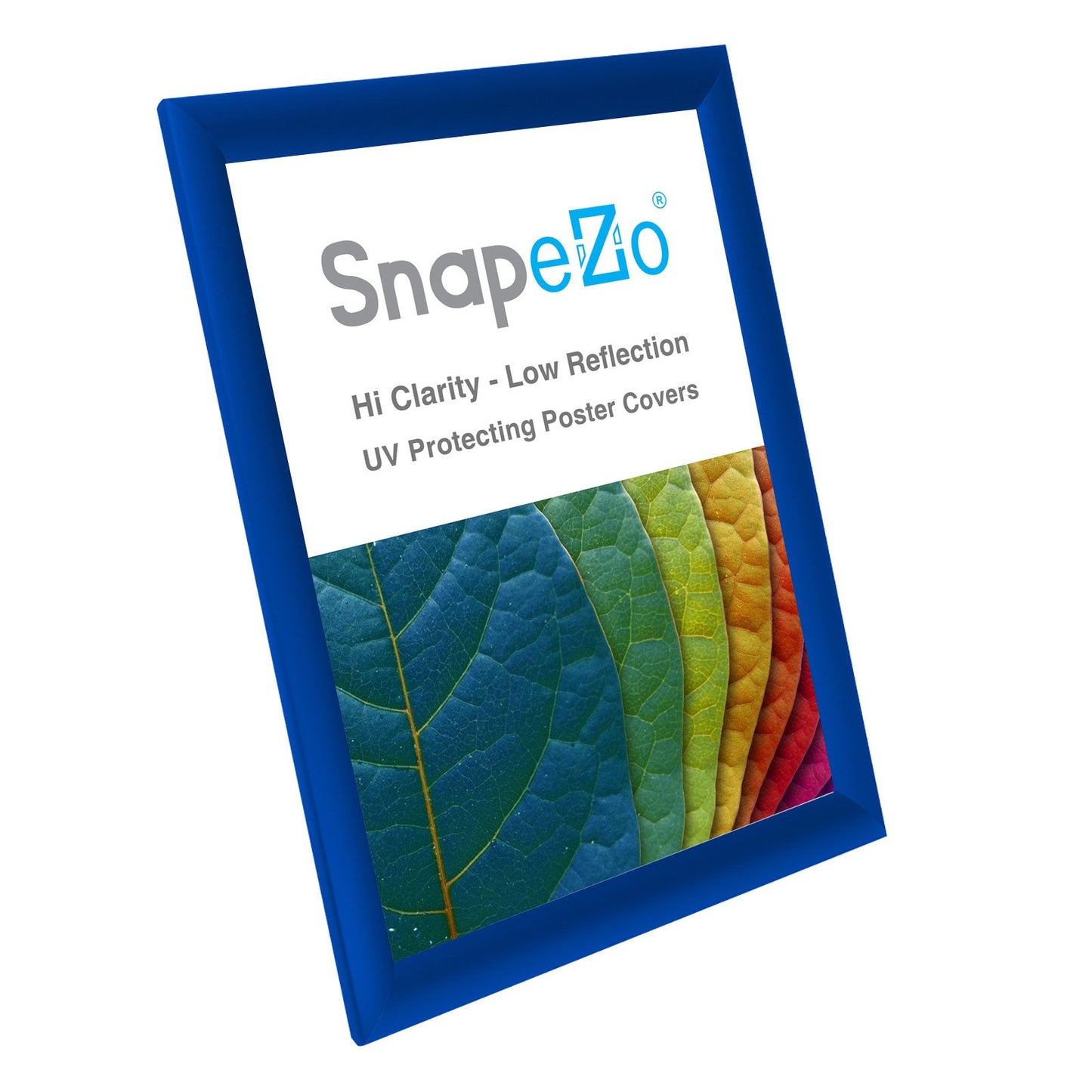 SnapeZo® A3 (42 x 29.7 cm) Blue Snap Frame - 25MM Profile