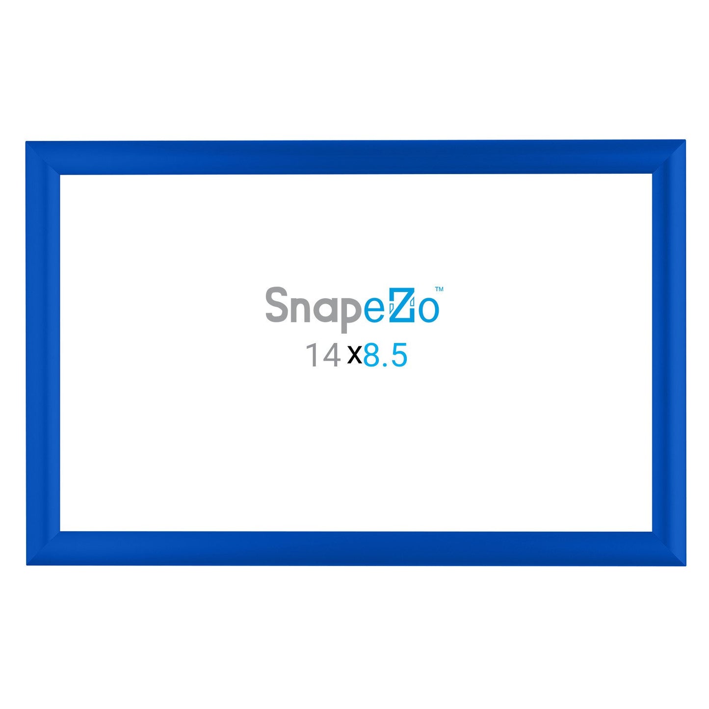 SnapeZo® 21.59 x 35.56 cm Blue Snap Frame - 25MM Profile