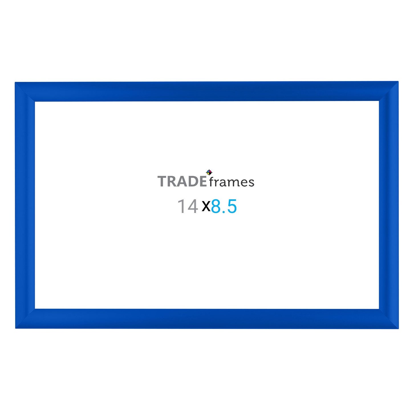 21.59 x 35.56 cm Blue Snap Frame - 25MM Profile