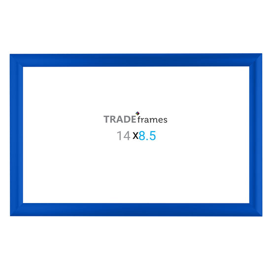 21.59 x 35.56 cm Blue Snap Frame - 25MM Profile