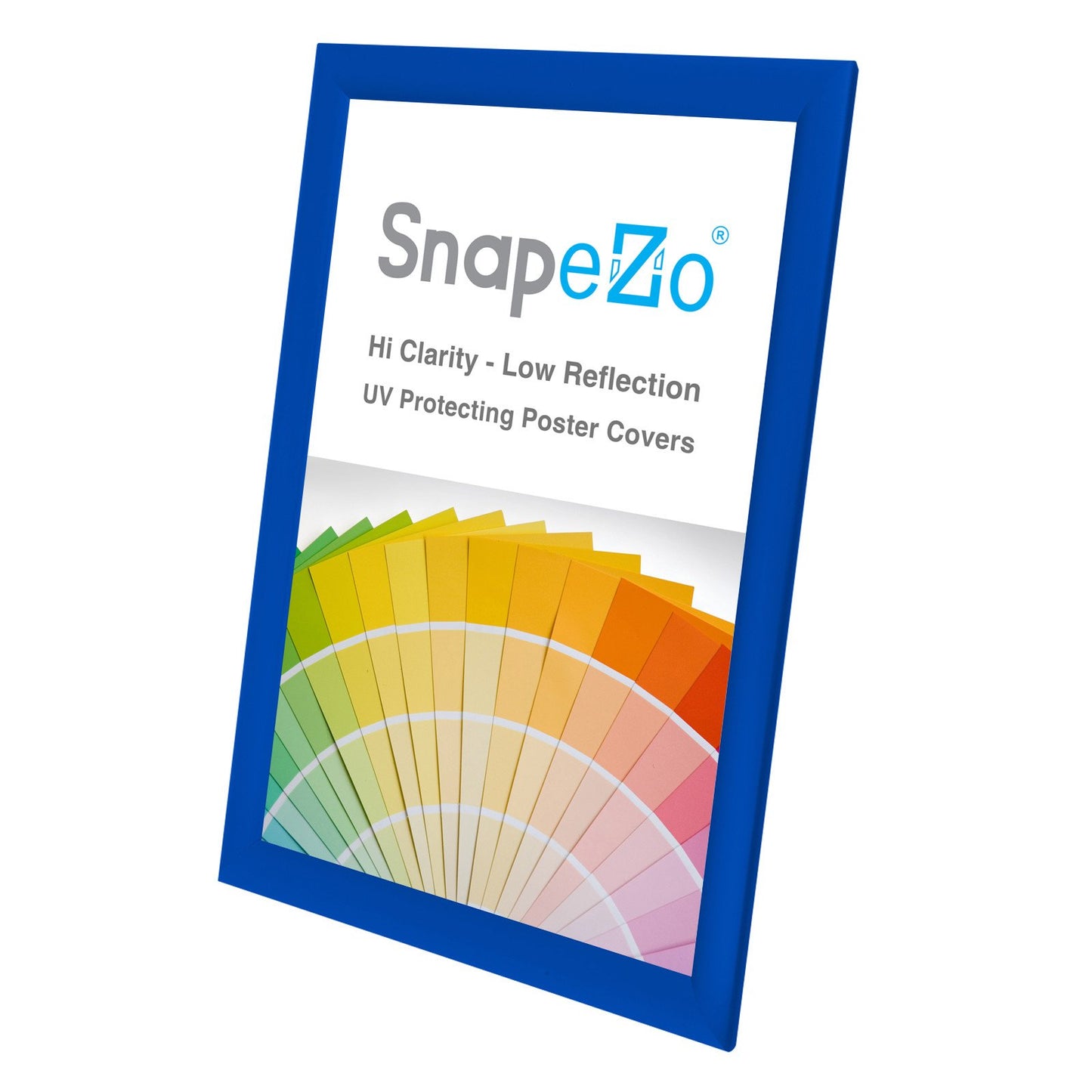 SnapeZo® 21.59 x 35.56 cm Blue Snap Frame - 25MM Profile