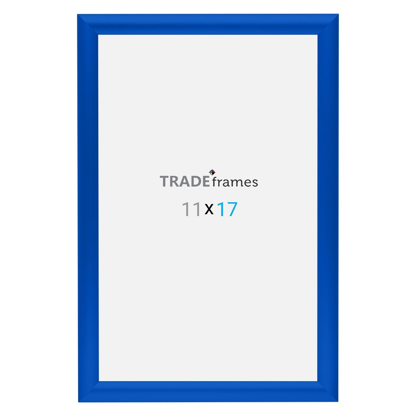 27.94 x 43.18 cm Blue Snap Frame - 25MM Profile