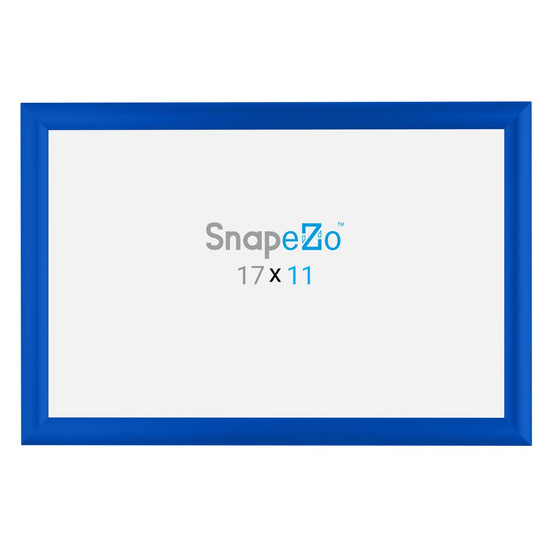 SnapeZo® 27.94 x 43.18 cm Blue Snap Frame - 25MM Profile