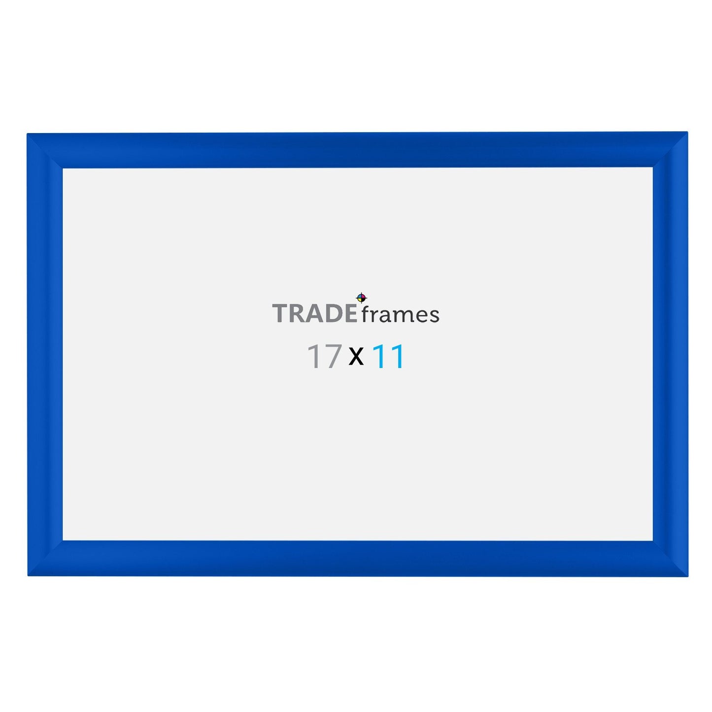 27.94 x 43.18 cm Blue Snap Frame - 25MM Profile