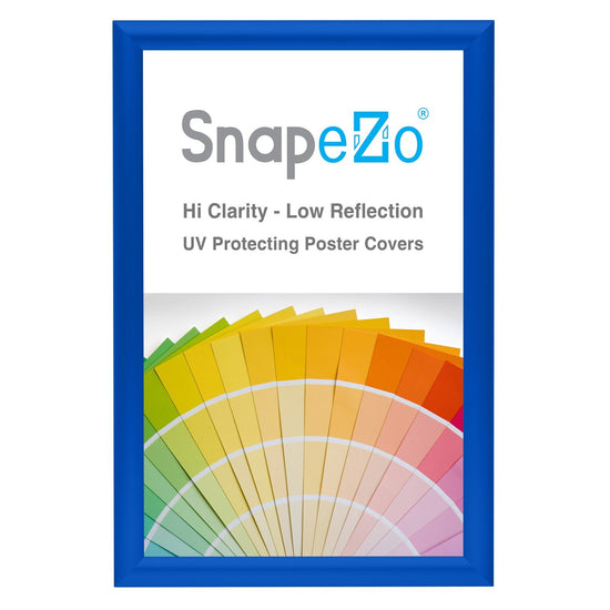 SnapeZo® 27.94 x 43.18 cm Blue Snap Frame - 25MM Profile