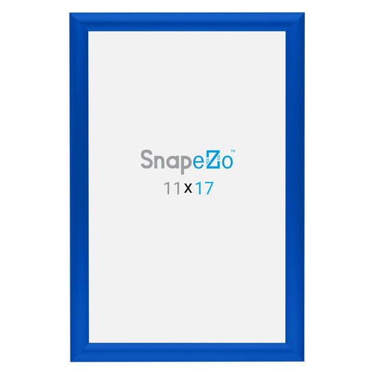 SnapeZo® 27.94 x 43.18 cm Blue Snap Frame - 25MM Profile