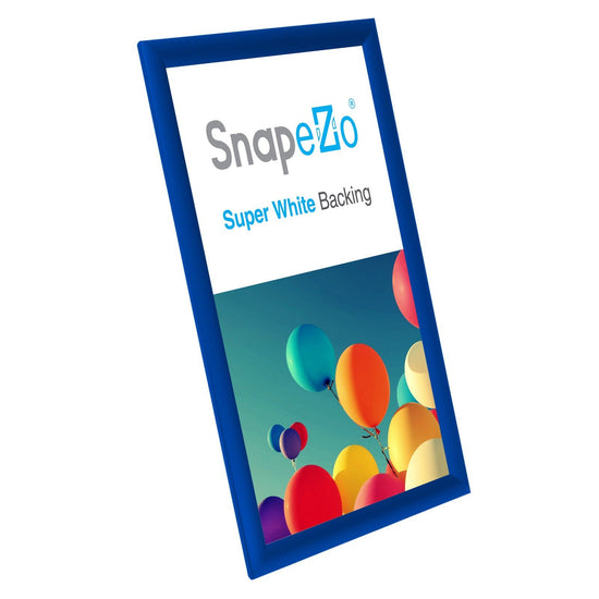 SnapeZo® 27.94 x 43.18 cm Blue Snap Frame - 25MM Profile