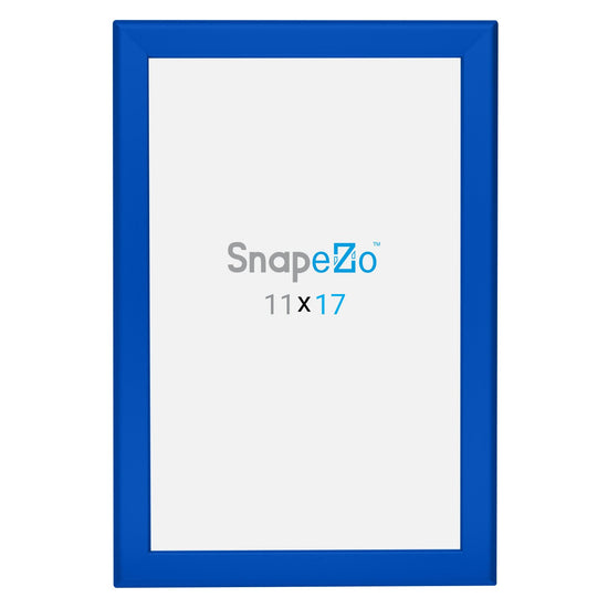 SnapeZo® 27.94 x 43.18 cm Blue Snap Frame - 32MM Profile