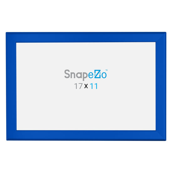 SnapeZo® 27.94 x 43.18 cm Blue Snap Frame - 32MM Profile