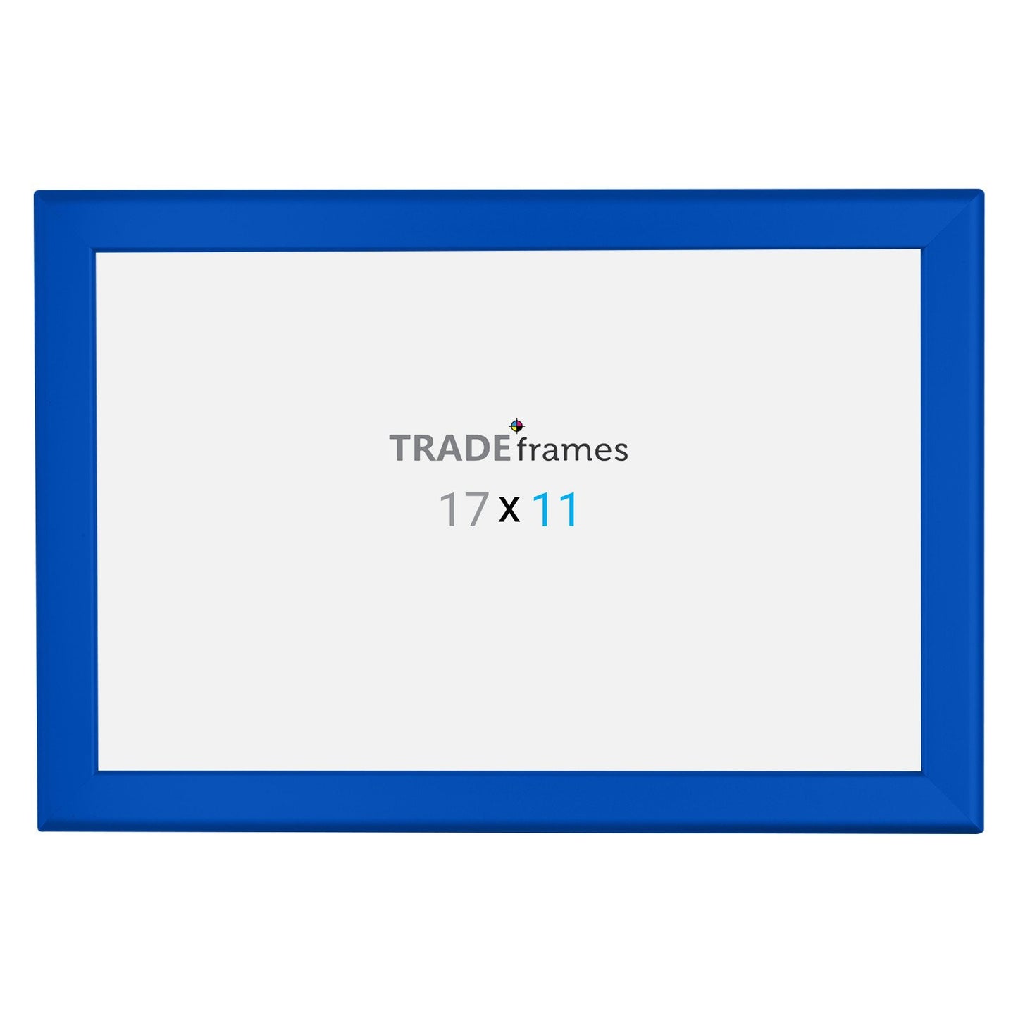 27.94 x 43.18 cm Blue Snap Frame - 32MM Profile