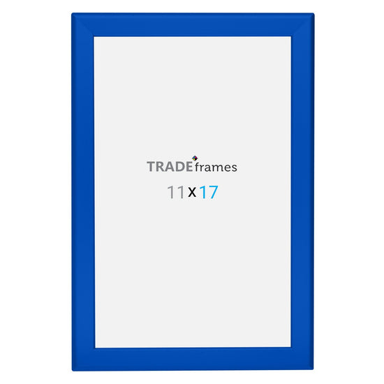 27.94 x 43.18 cm Blue Snap Frame - 32MM Profile