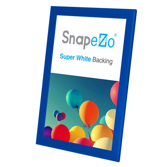 SnapeZo® 27.94 x 43.18 cm Blue Snap Frame - 32MM Profile