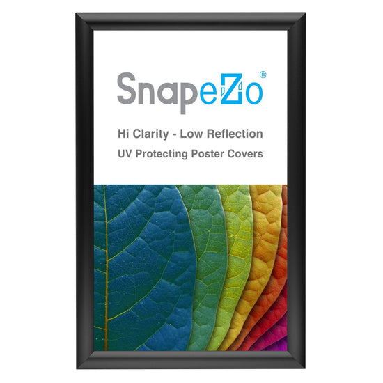 SnapeZo® 21.59 x 35.56 cm Black Snap Frame - 25MM Profile