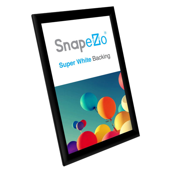 SnapeZo® 21.59 x 35.56 cm Black Snap Frame - 25MM Profile