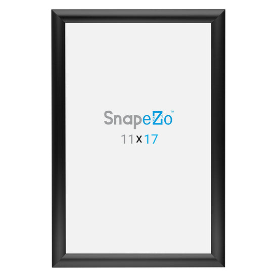 SnapeZo® 27,94 x 43,18 cm Marco a presión negro - Perfil de 25 mm