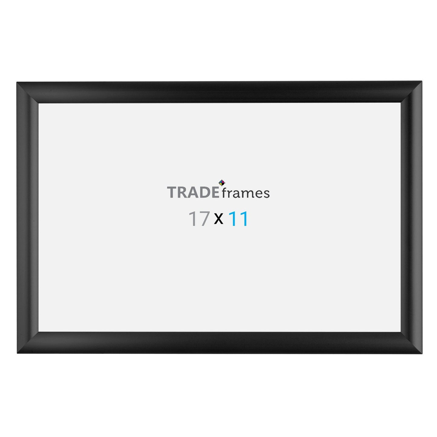 27.94 x 43.18 cm Black Snap Frame - 25MM Profile