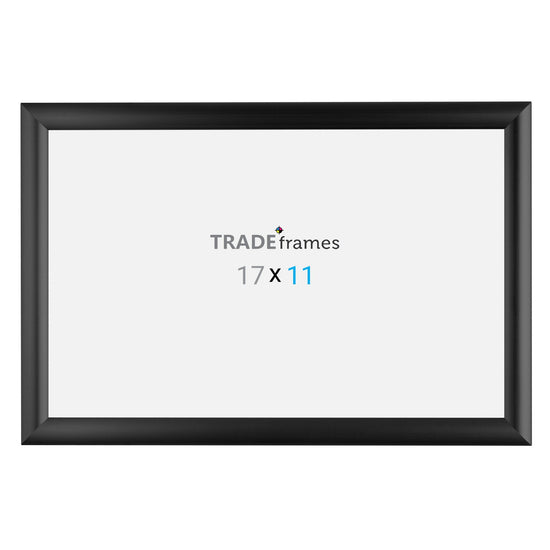 27.94 x 43.18 cm Black Snap Frame - 25MM Profile