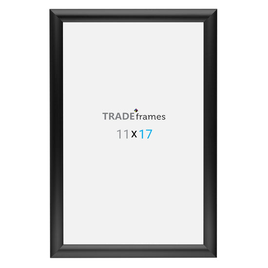 27.94 x 43.18 cm Black Snap Frame - 25MM Profile