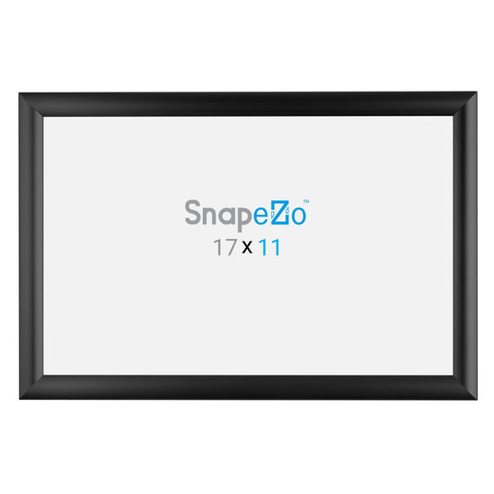 SnapeZo® 27.94 x 43.18 cm Black Snap Frame - 25MM Profile