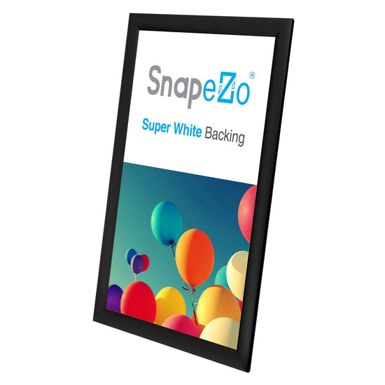 SnapeZo® 27.94 x 43.18 cm Black Snap Frame - 25MM Profile