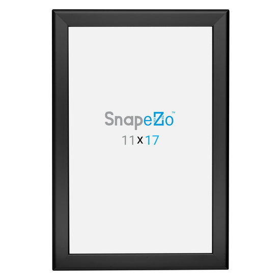 SnapeZo® 27,94 x 43,18 cm Marco a presión negro - Perfil de 32 mm