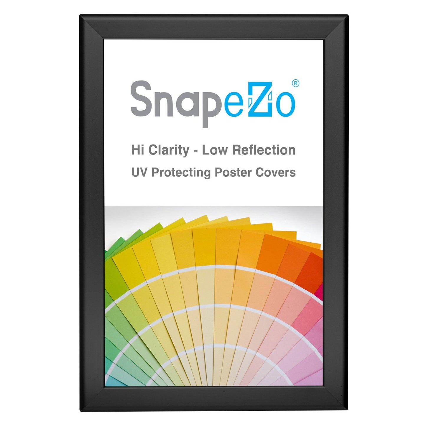 SnapeZo® 27.94 x 43.18 cm Black Snap Frame - 32MM Profile