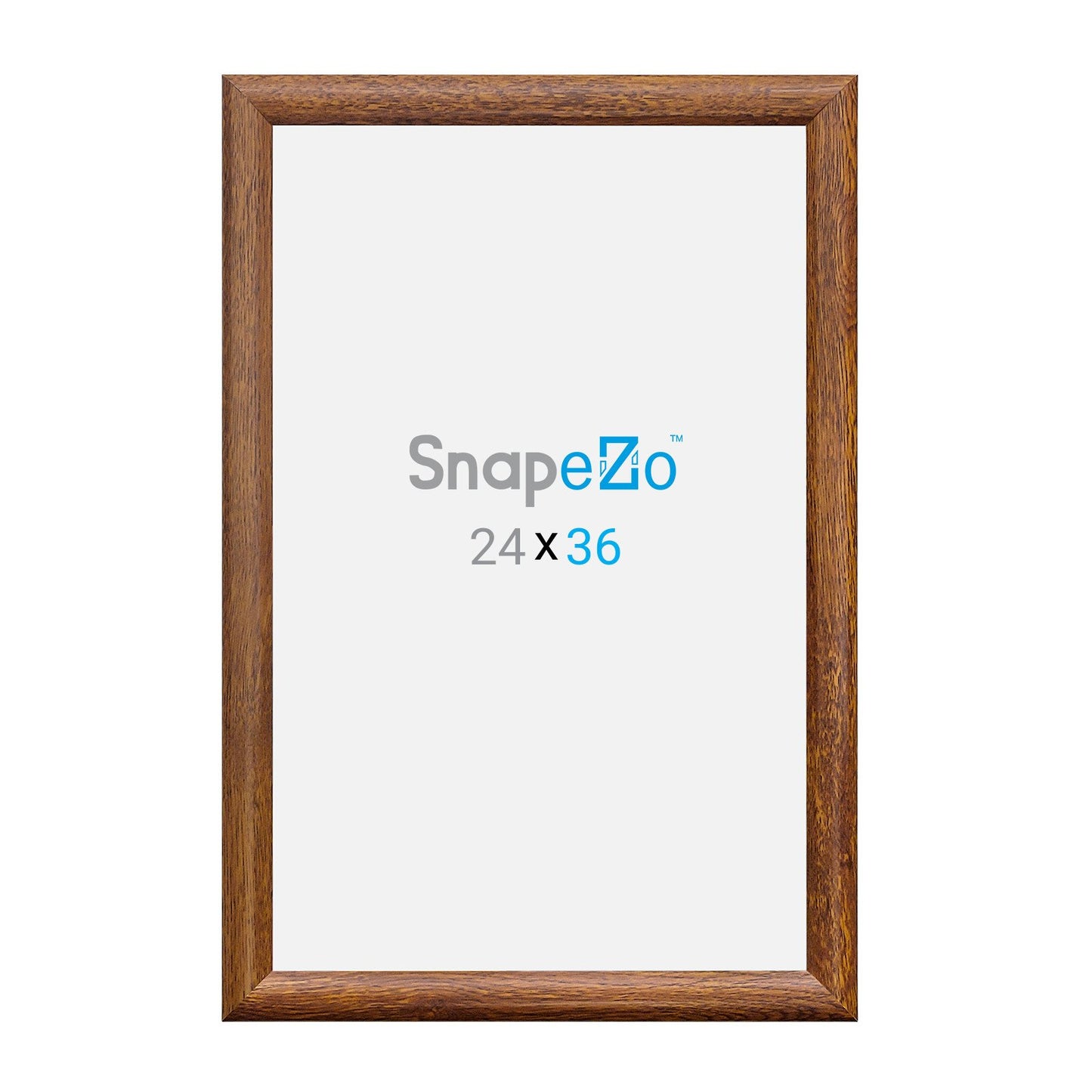 60.96 x 91.44 cm Dark Wood Movie Poster Frame 25MM SnapeZo®