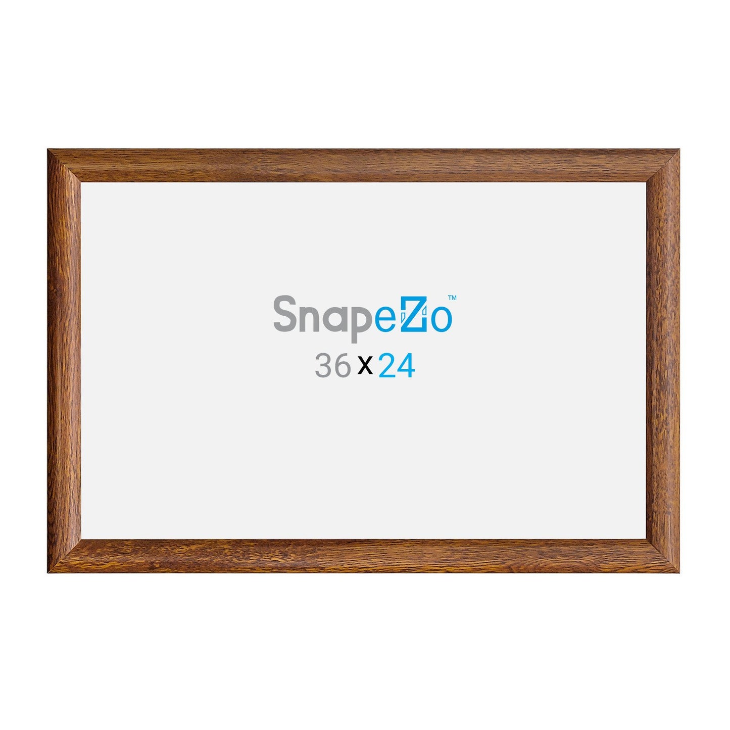 60.96 x 91.44 cm Dark Wood Movie Poster Frame 25MM SnapeZo®