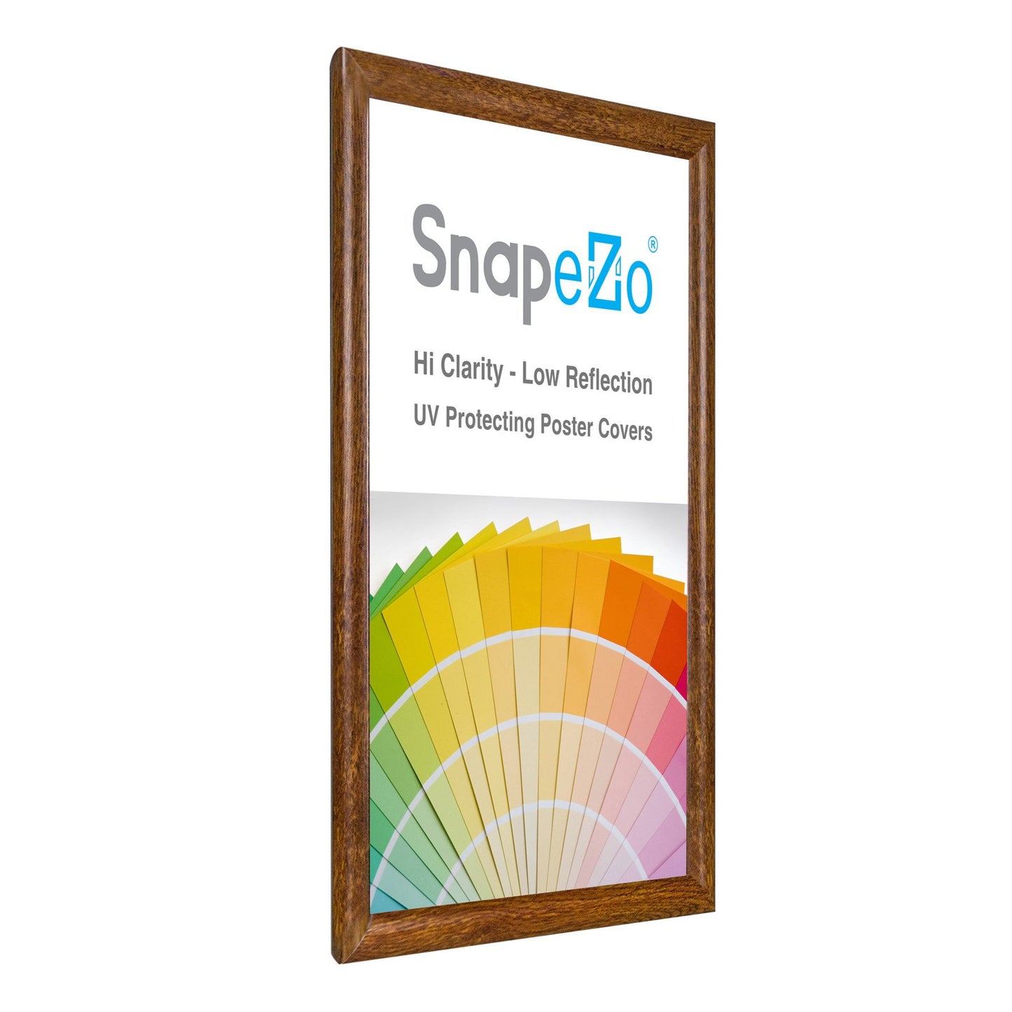 27.94 x 43.18 cm Dark Wood Diploma Frame 25MM SnapeZo®